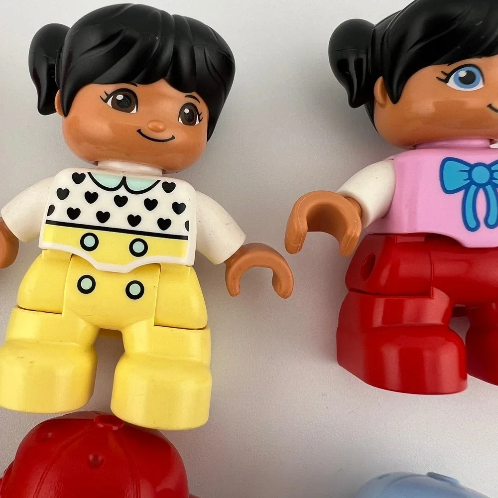 LEGO DUPLO Kids Figures Lot of 8 Mixed Styles Variants Preschool People Minifigs